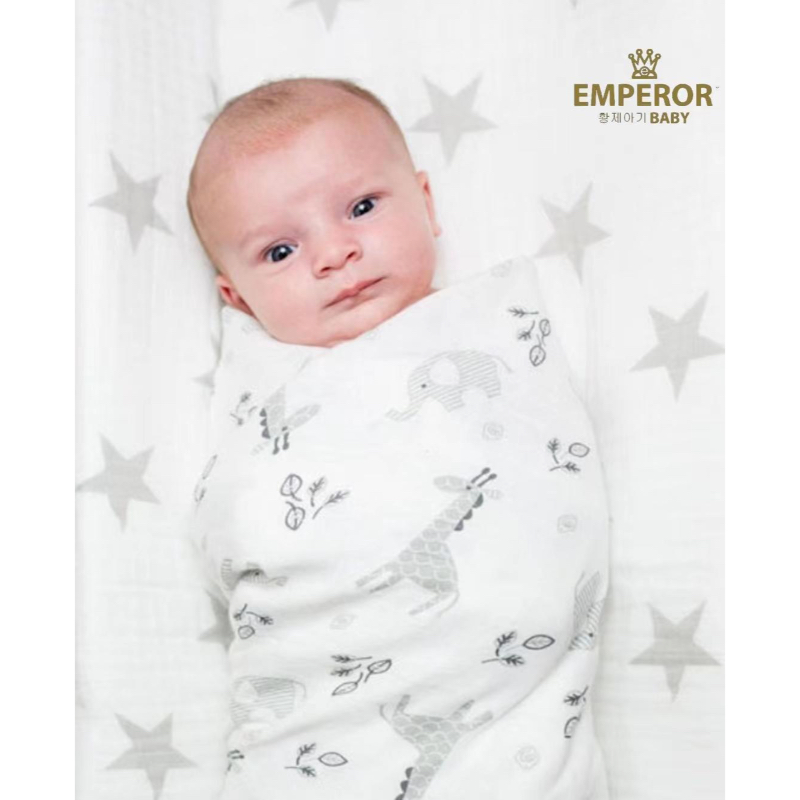 Emperor Baby Signature Bamboo Muslin 3pcs