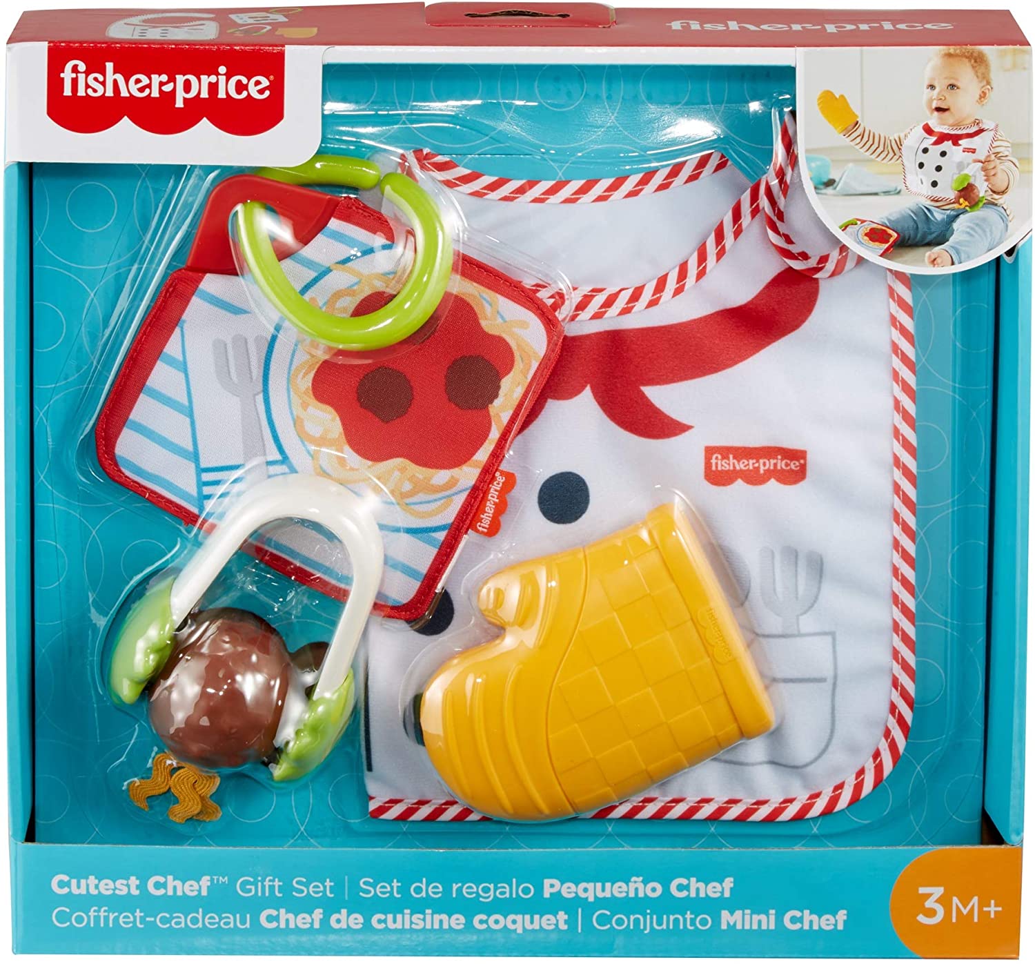 Fisher Price Newborn Mini Chef Gift Set