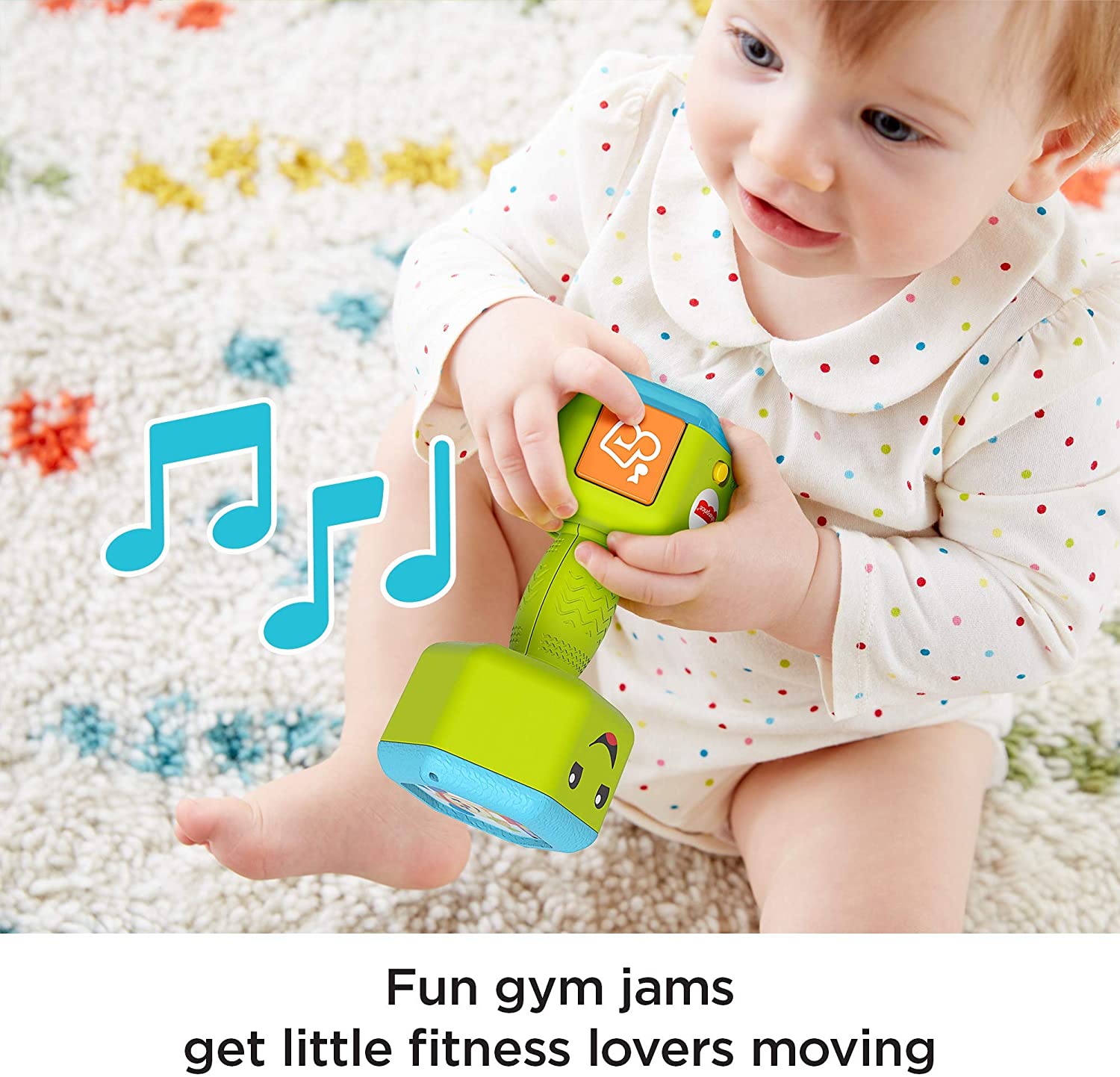 Fisher Price Laugh & Learn Dumbbells