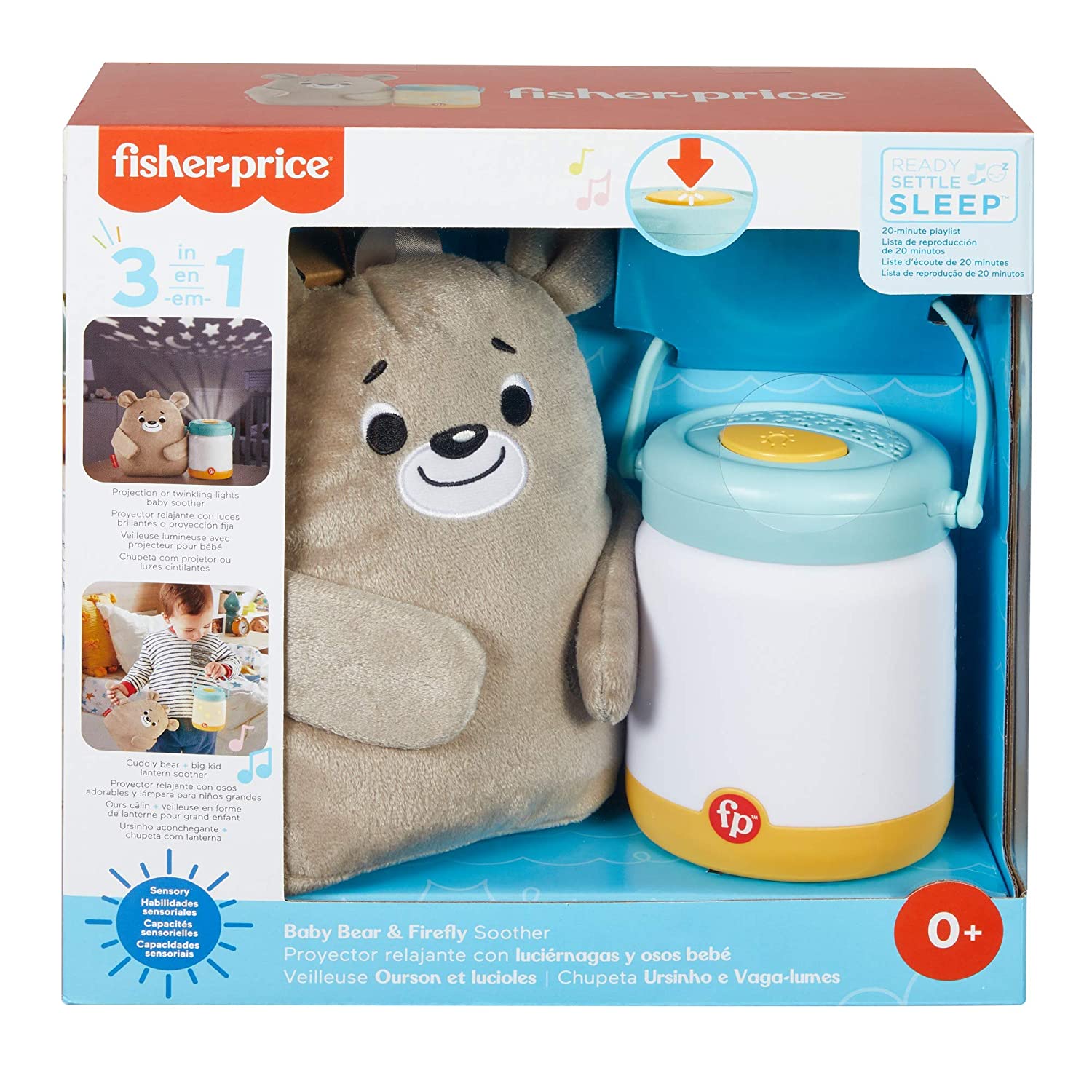 Fisher Price Newborn Calming Cub & Firefly Soother