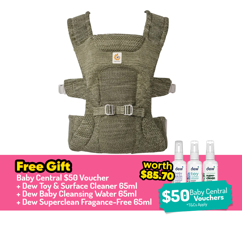 Ergobaby Aerloom Baby Carrier + FREE GIFT