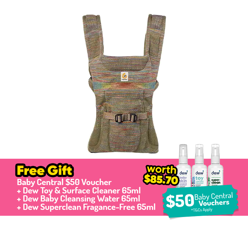 Ergobaby Aerloom Baby Carrier + FREE GIFT