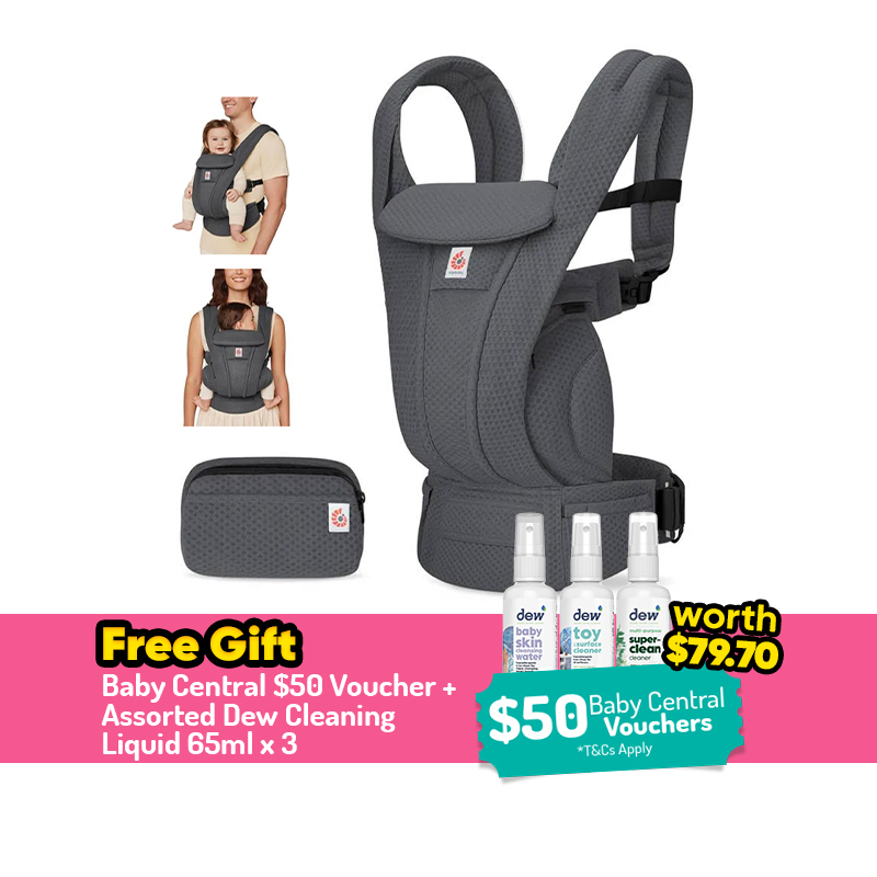 Ergobaby Omni Deluxe Mesh Carrier + FREE GIFT