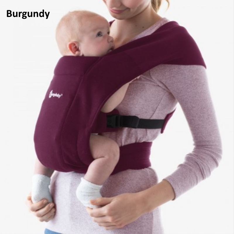 burgundy ergo baby carrier