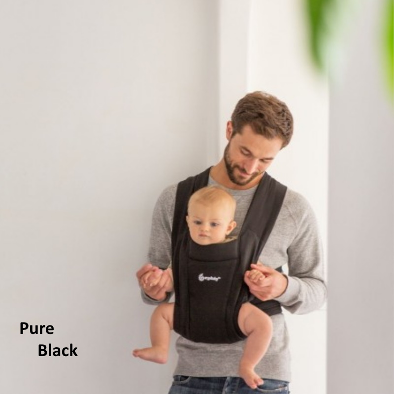 Ergobaby Embrace Carrier (Pure Black) BCEMABLK