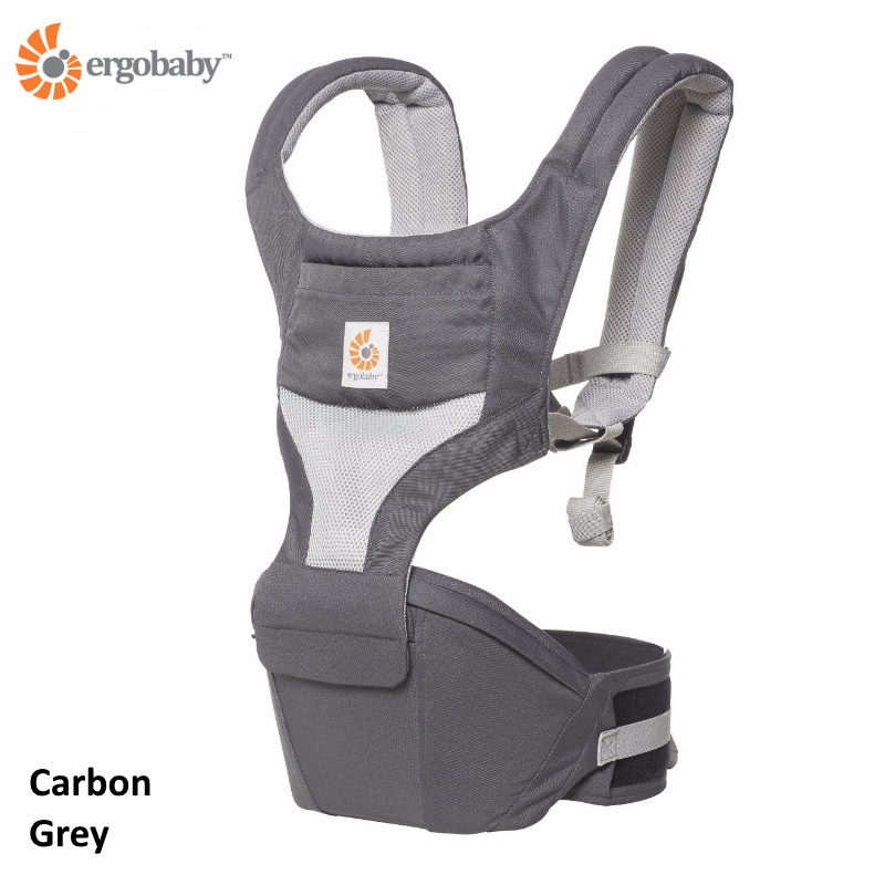 Ergobaby Hipseat Cool Air Mesh Carrier (Carbon Grey) BCHIPPGRY