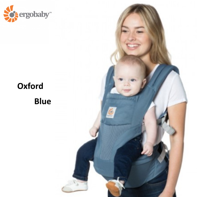Ergobaby Hipseat Cool Air Mesh Carrier (Oxford Blue) BCHIPPOXBLUE