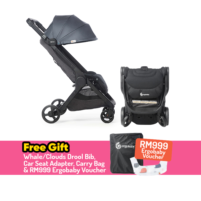 Ergobaby Metro+ City Compact Stroller + FREE GIFT