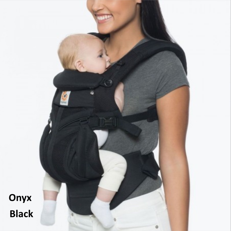 baby-fair Ergobaby Omni 360 Cool Air Mesh Carrier (Onyx Black) BCS360PONYX
