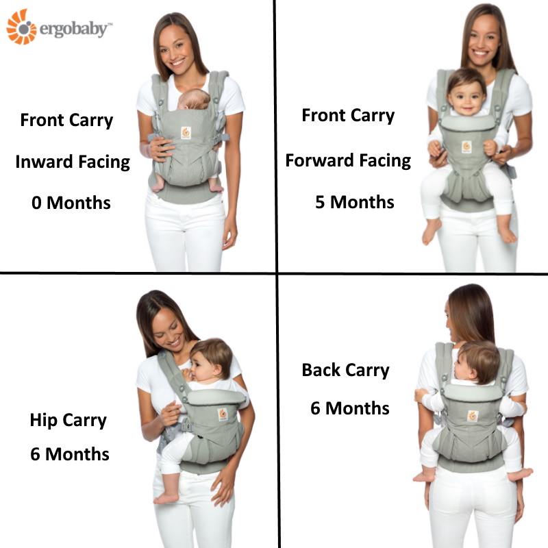 Ergobaby Omni 360 Cool Air Mesh Carrier (Classic Weave) BCS360PWEAVE