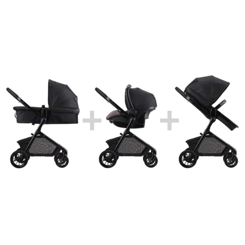 Evenflo Pivot Travel System - Casual Grey