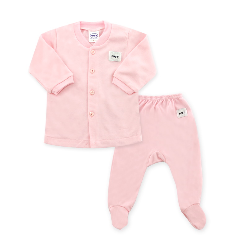 Fiffy Basic Wear (Pink) Long Sleeve /Leggings Size 3-6 (F65081-PS)