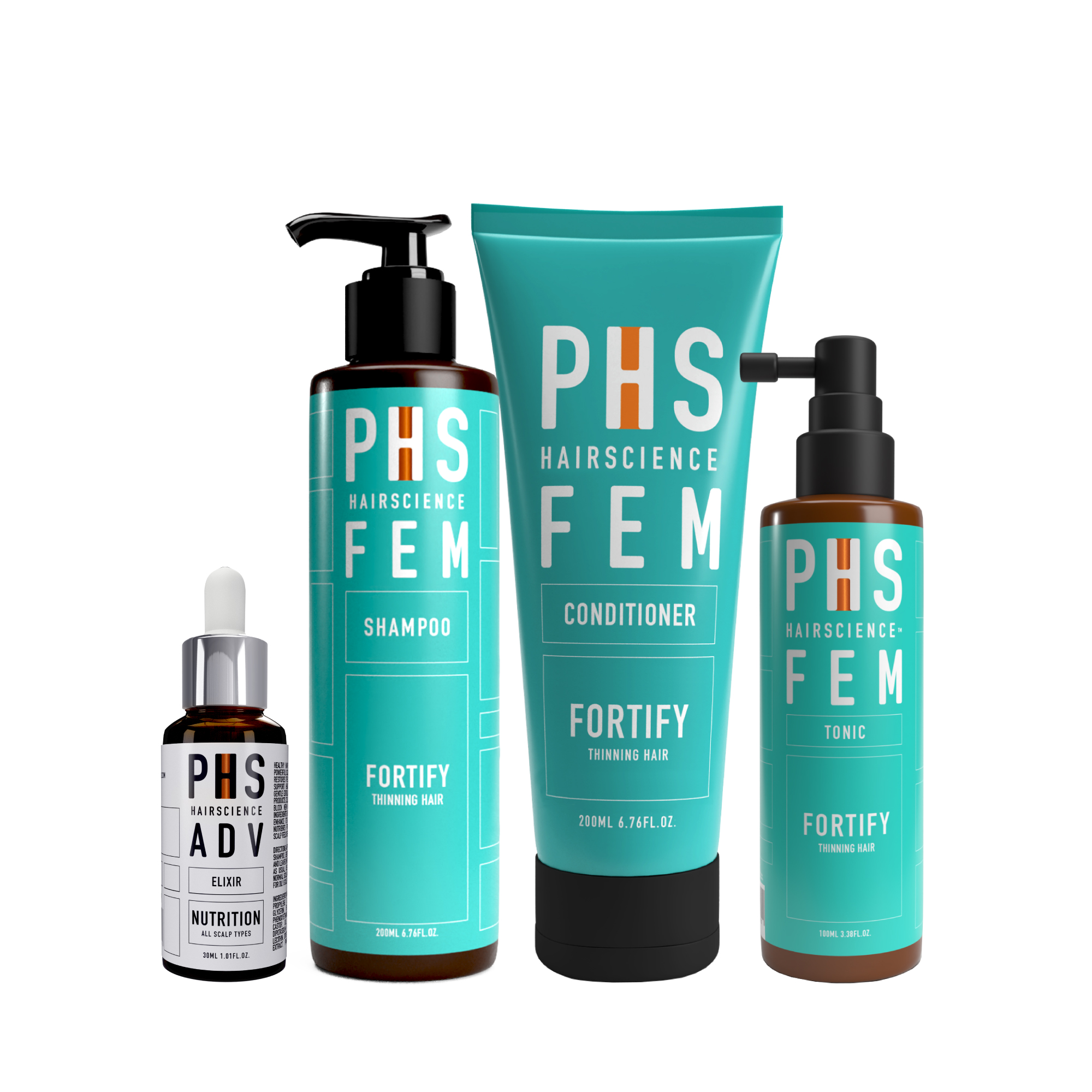 PHS Hairscience FEM Fortify Bundle Kit