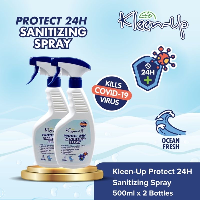 Kleen Up 24H Protect Sanitizing Liquid Spray 500Ml