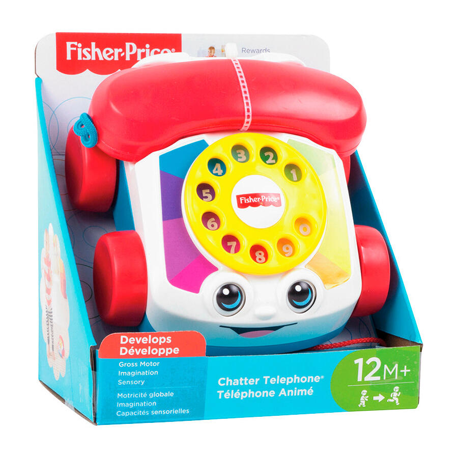 Fisher Price Chatter Phone - Open Tray