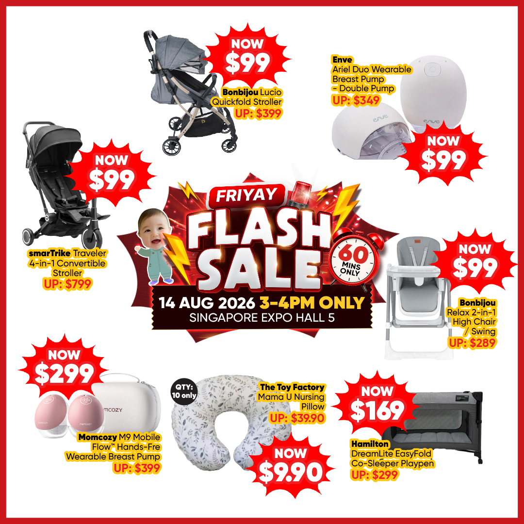 FriYAY Flash Sale 14 Aug, 3-4pm
