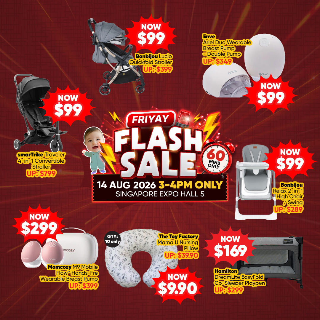 FriYAY Flash Sale 14 Aug, 3-4pm