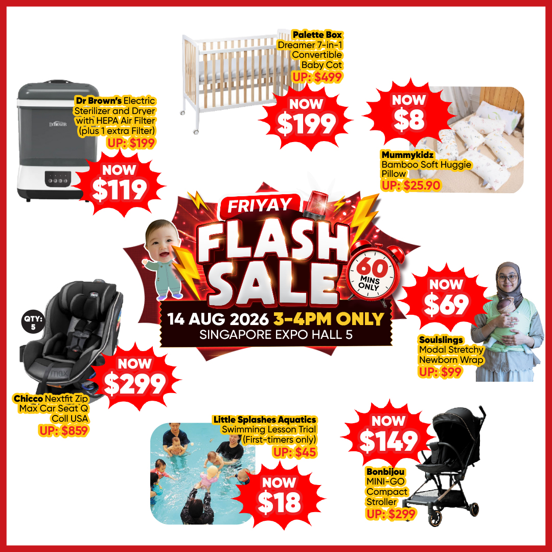 FriYAY Flash Sale 14 Aug, 3-4pm