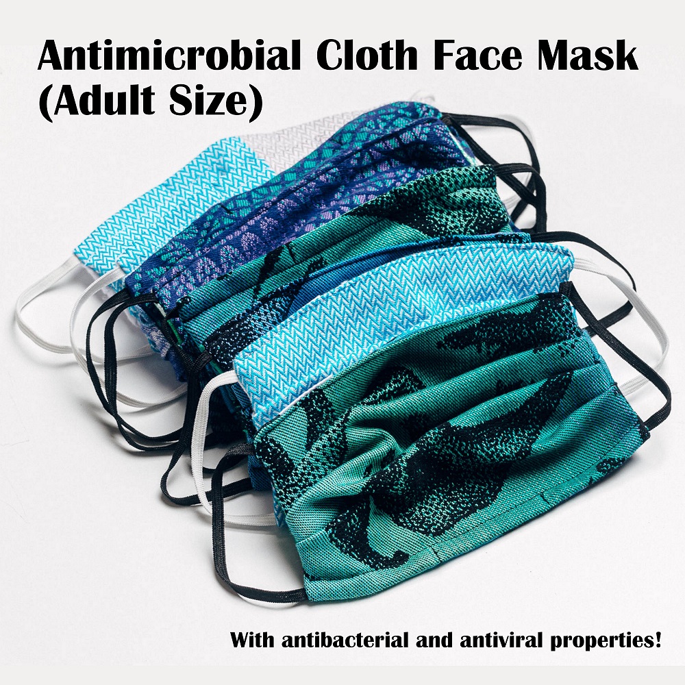 LennyLamb Cloth Face Mask (Adult Size) - Antibacterial & Antiviral Properties
