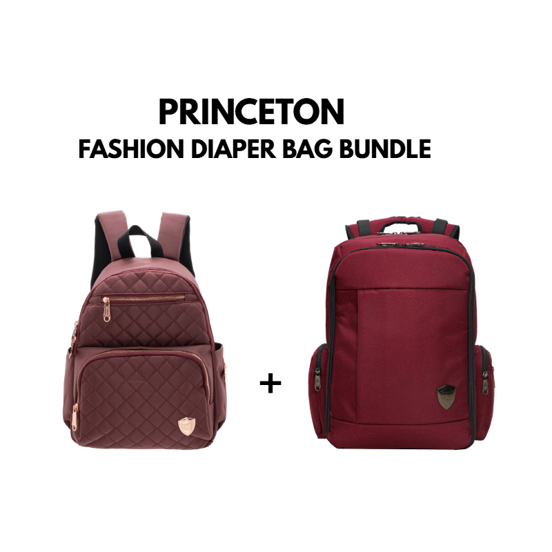 Exclusive Bundle Deal! Princeton Fashion Diaper Bag Bundle