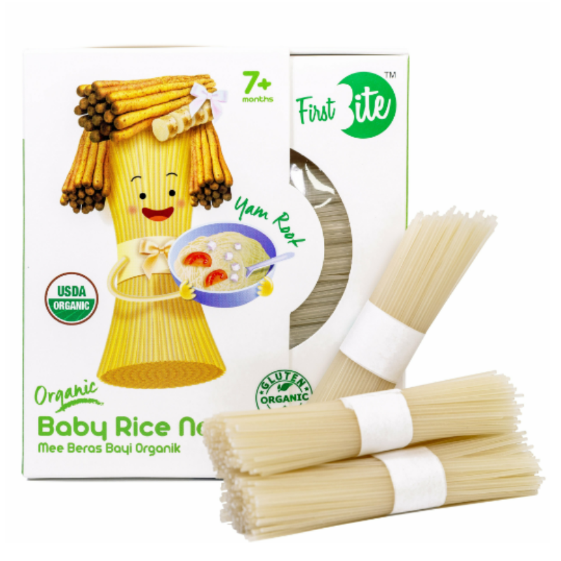 First Bite Organic Baby Rice Noodle (Gluten Free) - Yam Root
