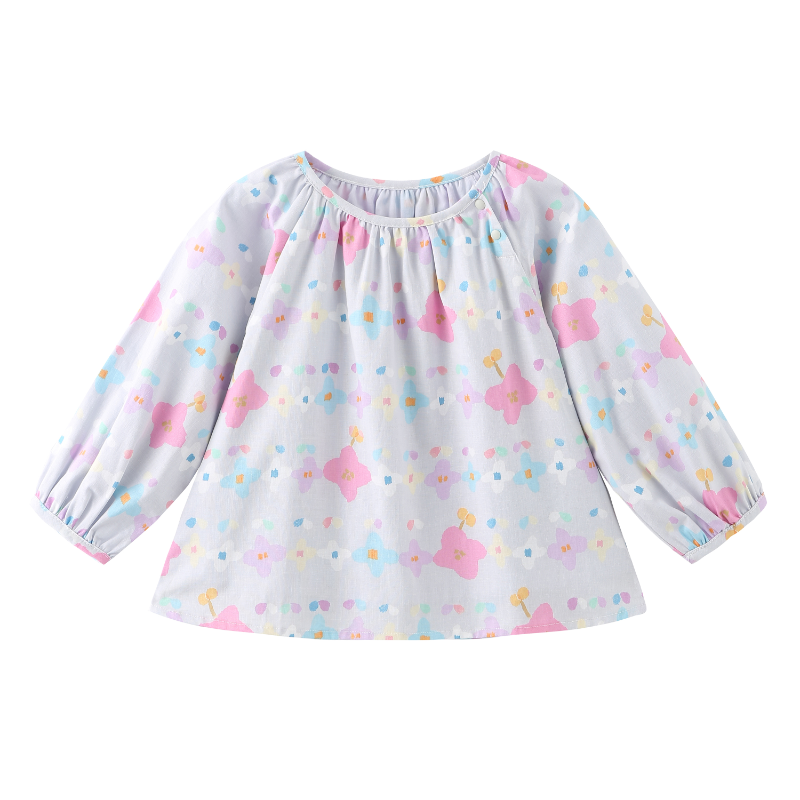 Mimi Mono Floral Babydoll Raglan Sleeve Top