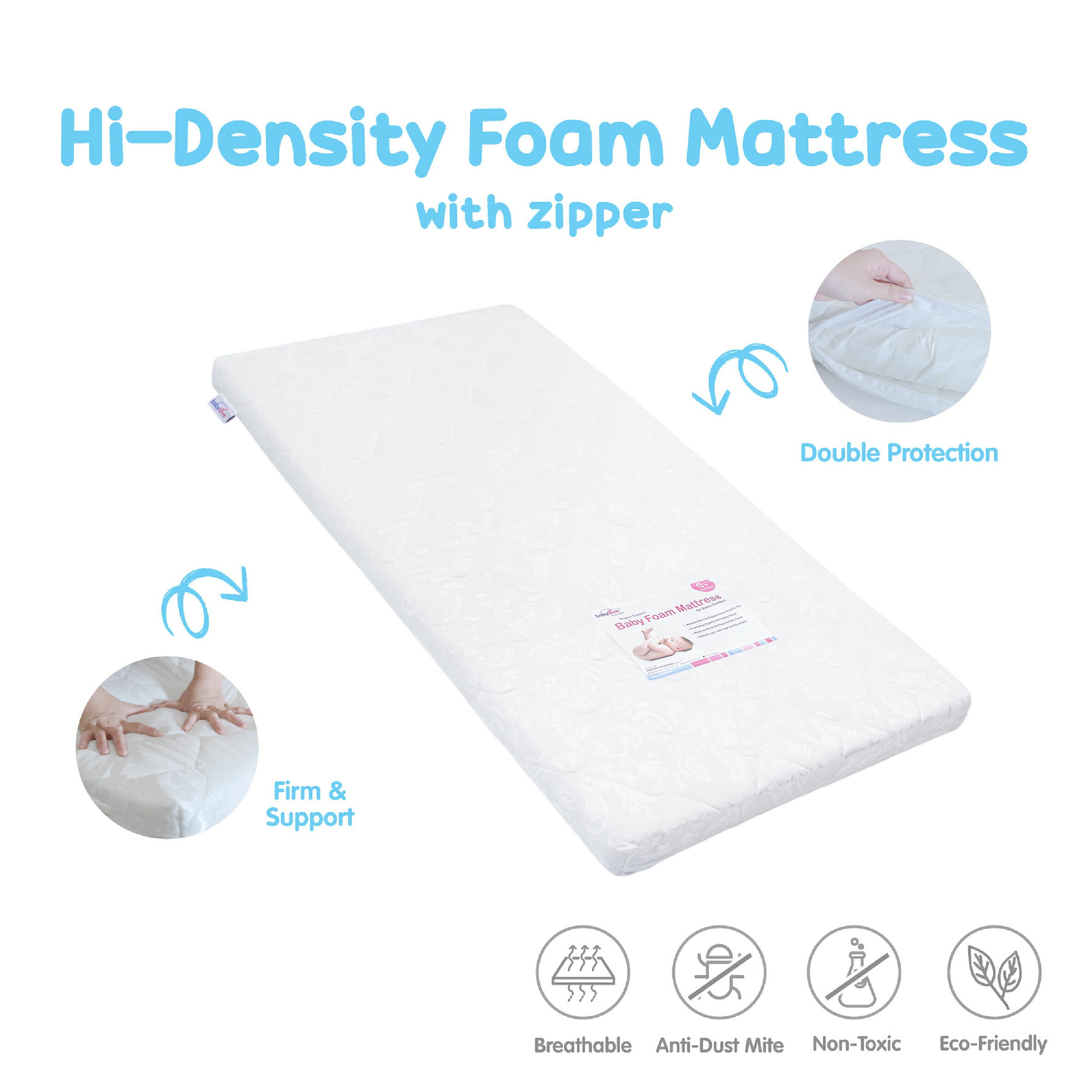 Babylove High Density Mattress
