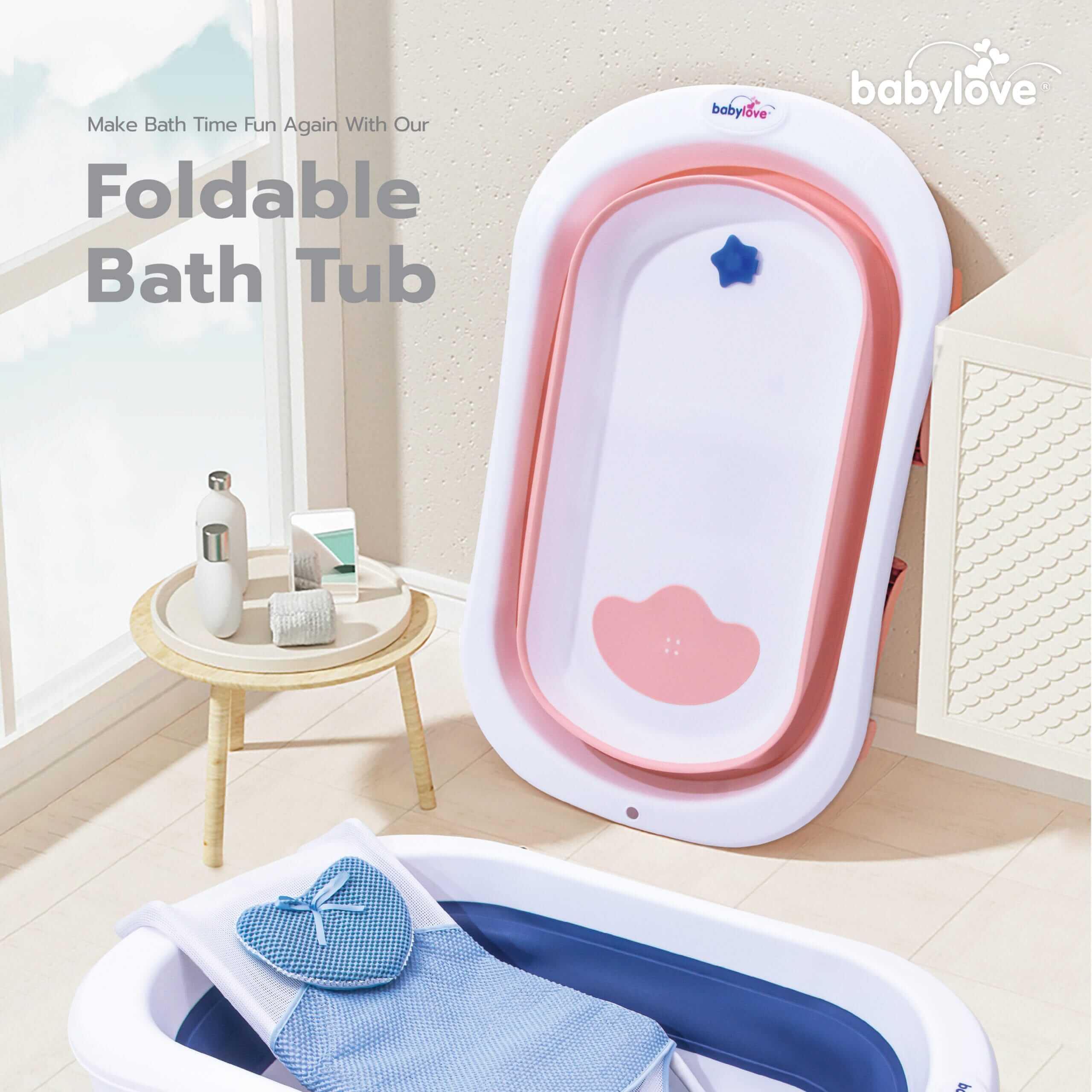Babylove Foldable Bath Tub XL Size
