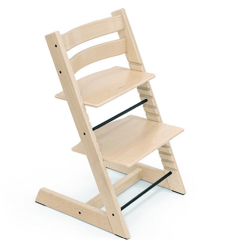 FUNKY.sg Scandi Wooden Children High Chair (Interchangeable Grow with Kids Highchair)