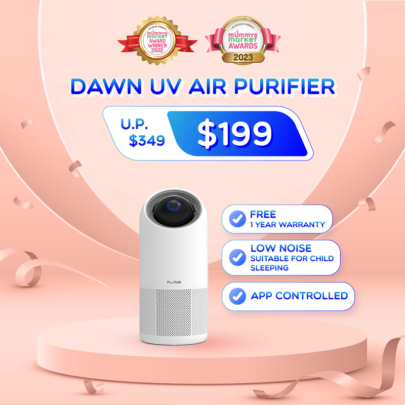 Futur Living DAWN UV HEPA 13 Air Purifier
