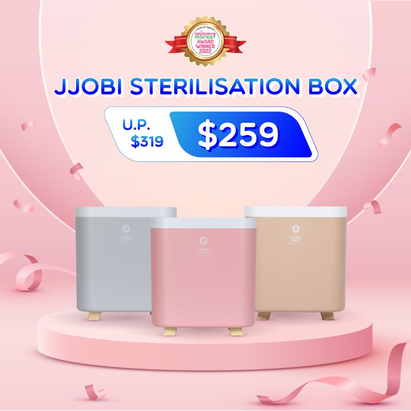 JJOBI UV LED Toy Sterilization Storage Box