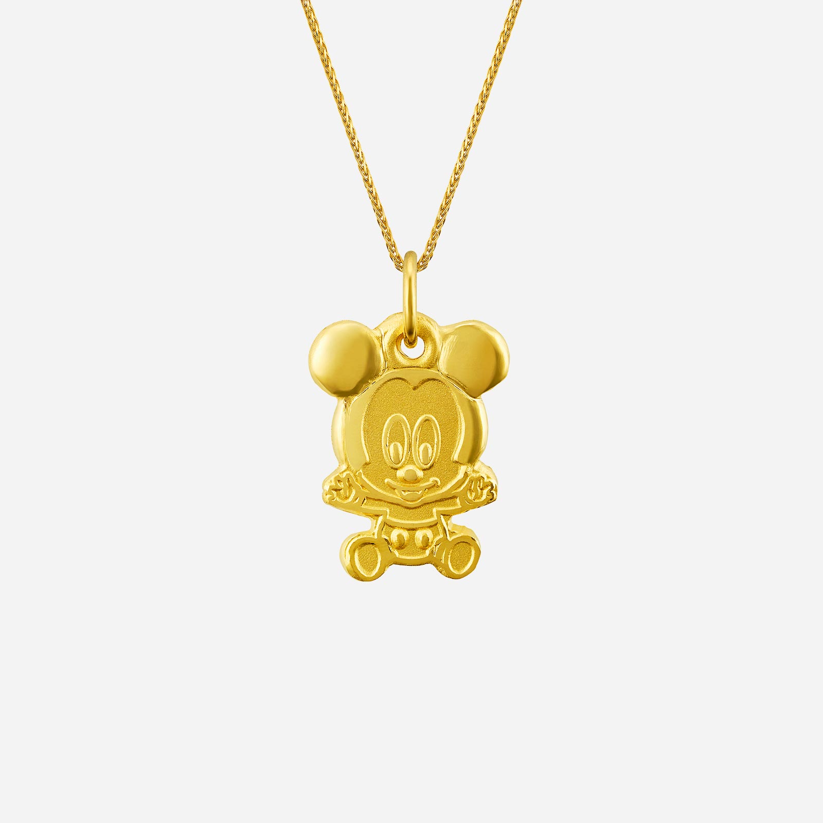 Poh Heng Disney Posy Baby Mickey Pendant in 22K Yellow Gold	