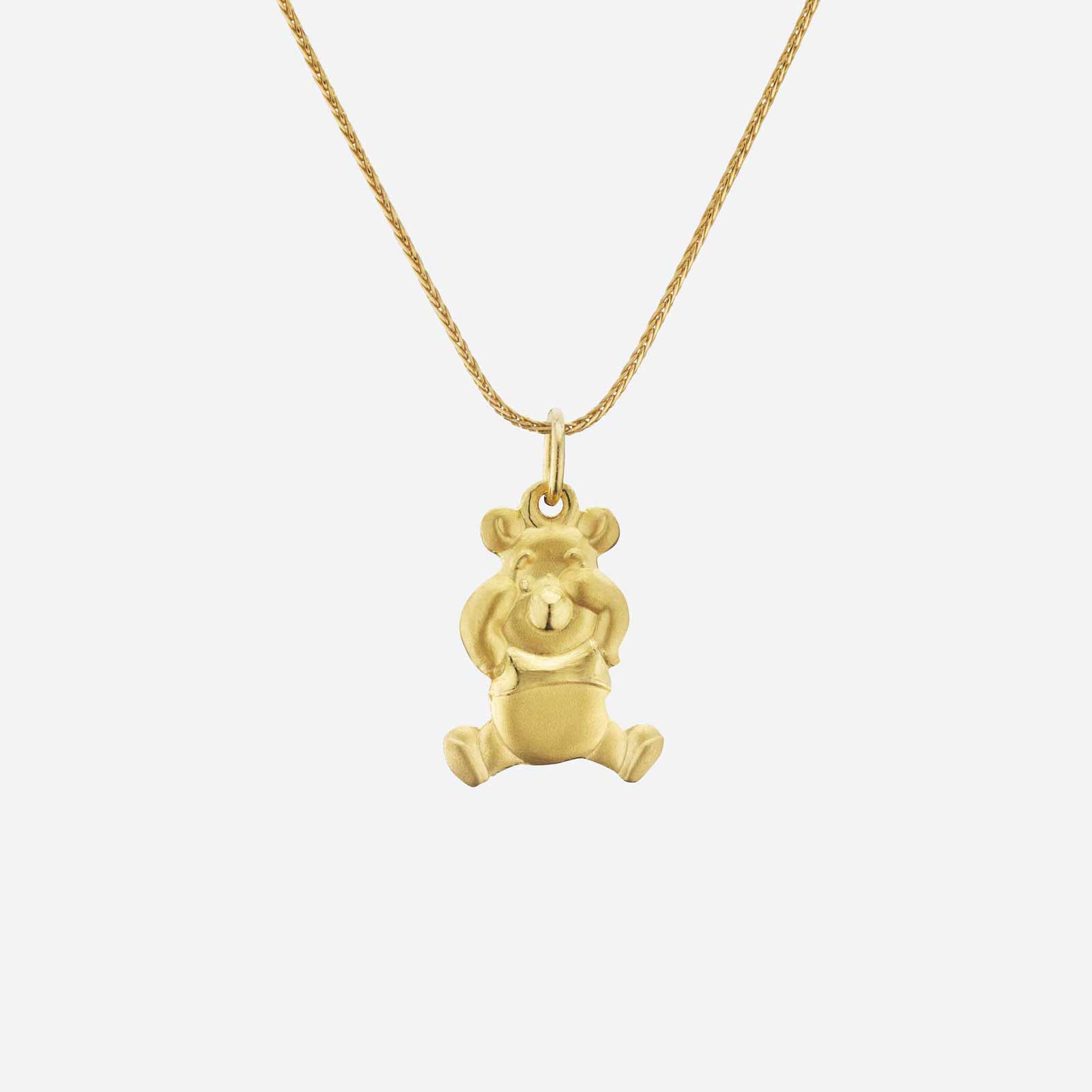 Poh Heng Disney Baby Pooh Pendant in 22K Yellow Gold