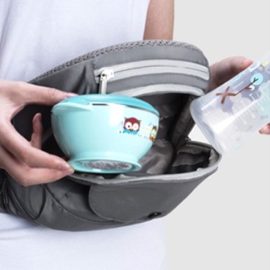 Bebear Foldable Aluminium Hipseat Baby Carrier - Ace Comfort Premium