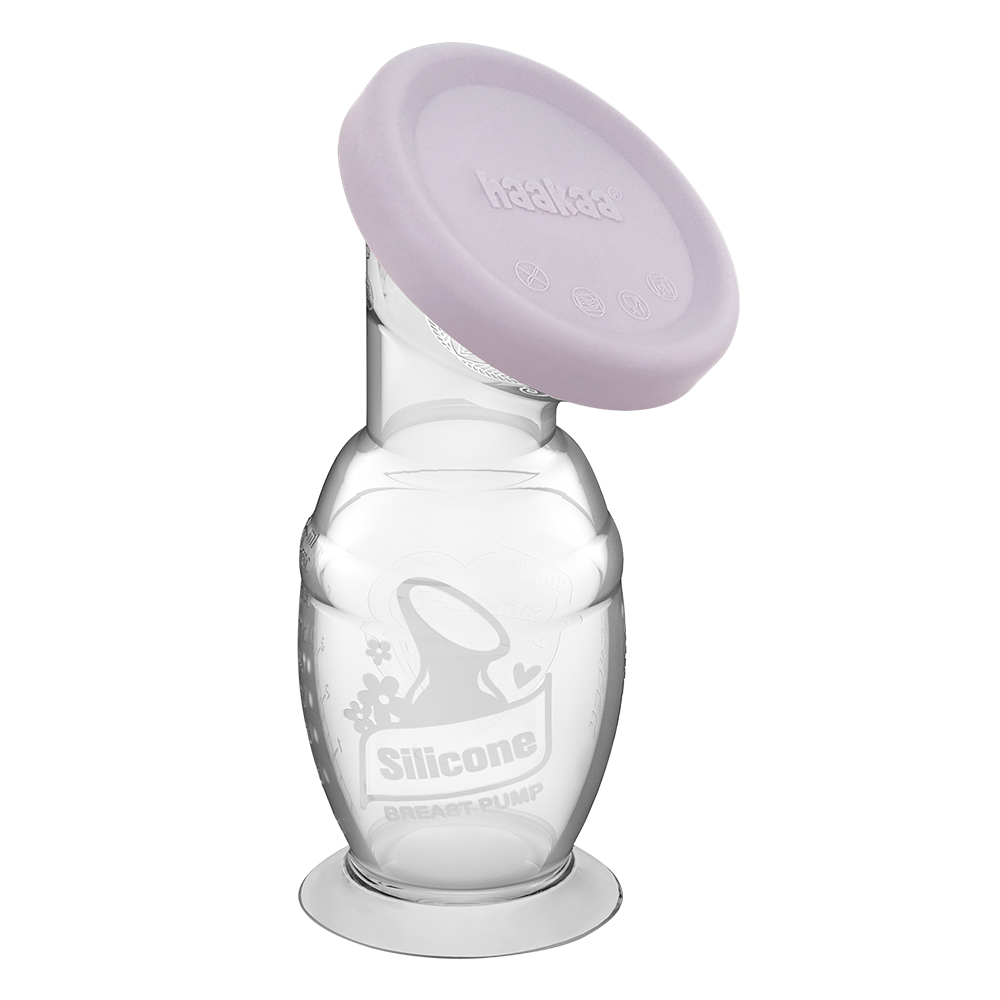 (NEW LAUNCH) Haakaa 150ml Silicone Breast Pump & Silicone Cap