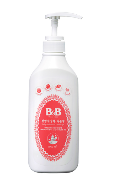 (PREORDER) B&B Feeding Bottle Cleanser 600ml (Liquid) Bundle of 12 Bottles (DELIVERY FROM 1 JULY)