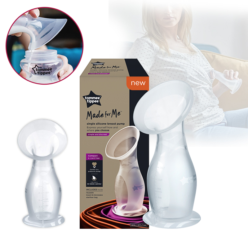 NEW LAUNCH! Tommee Tippee Made for me - Silicone Breast Pump
