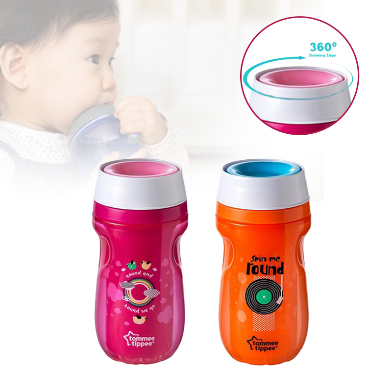 baby-fair Tommee Tippee Explora Insulated 360 Tumbler (Pink / Orange)