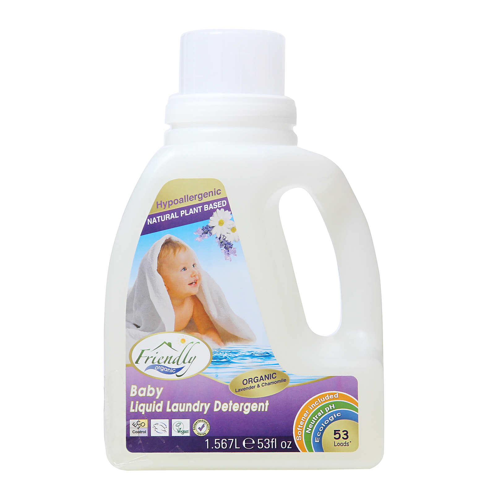 Friendly Organics Baby Liquid Laundry Detergent - 1.5L