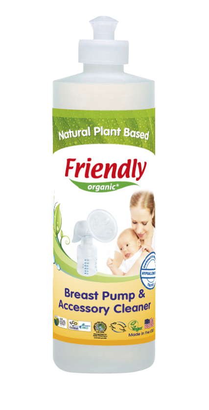 Friendly Organics Breastpump & Accesory Cleaner (473ml)