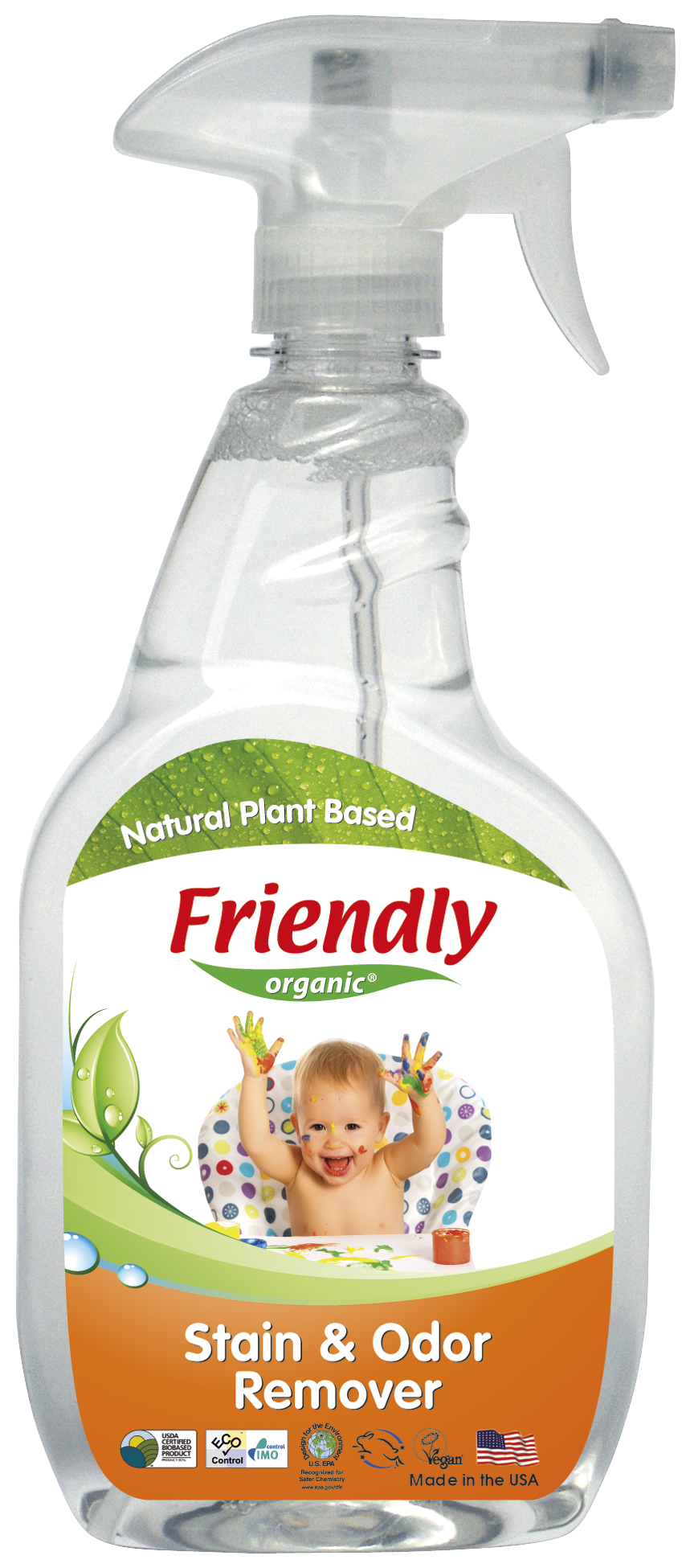 Friendly Organics Stain and Odor Remover (650ml)