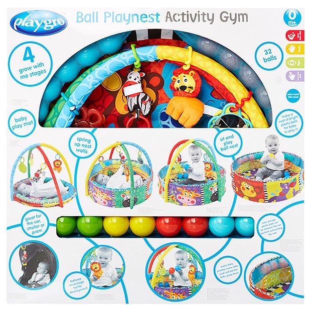 Playgro Ball Activity Nest Playgym 