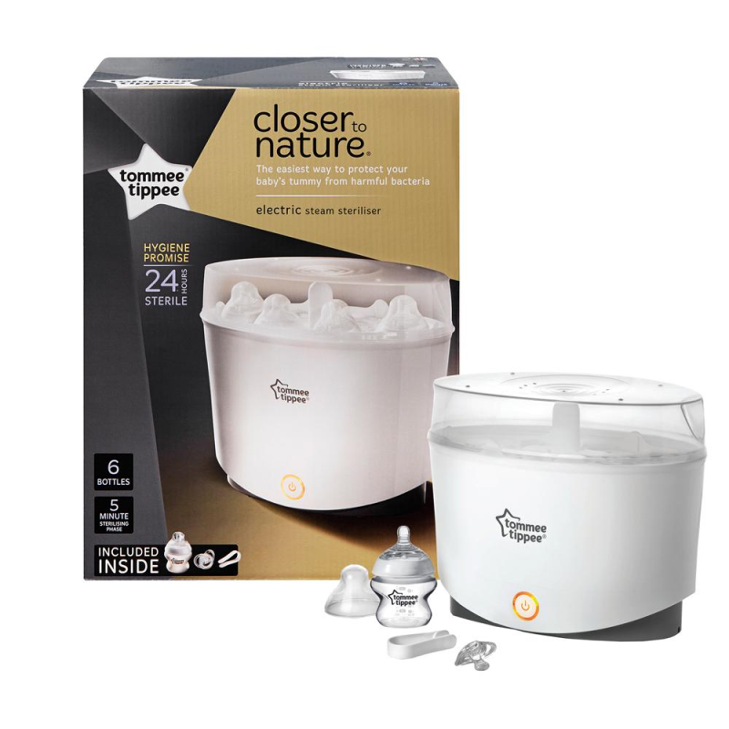 Tommee Tippee Electric Sterilizer (White - The Clash)