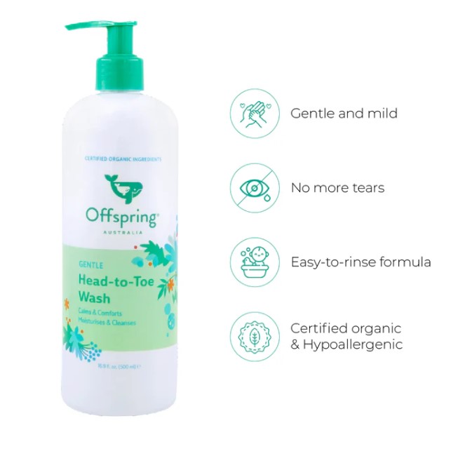 Offspring Gentle Head-To-Toe Wash