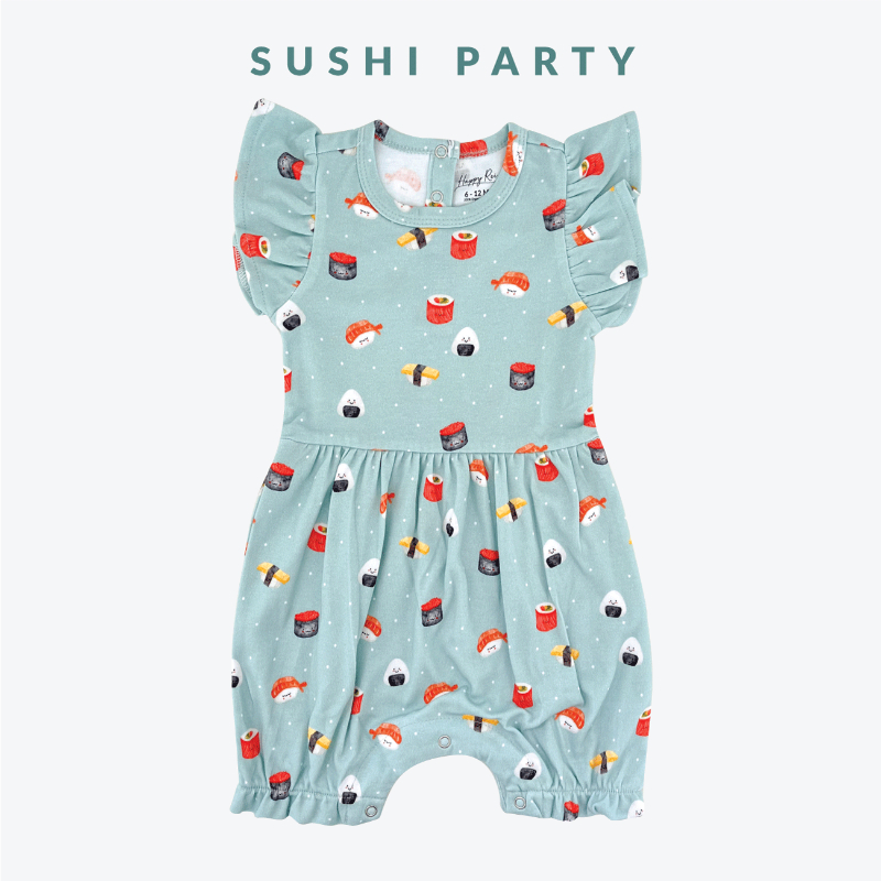 Happyrei Girl Romper - Sushi