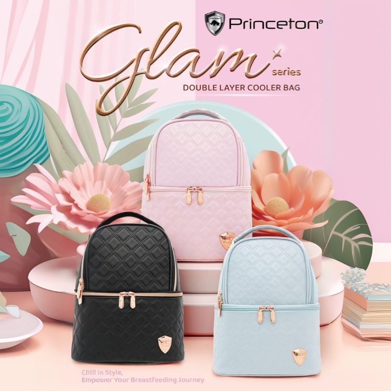 NEW LAUNCH! Princeton GLAM series Double Layer Cooler Bag