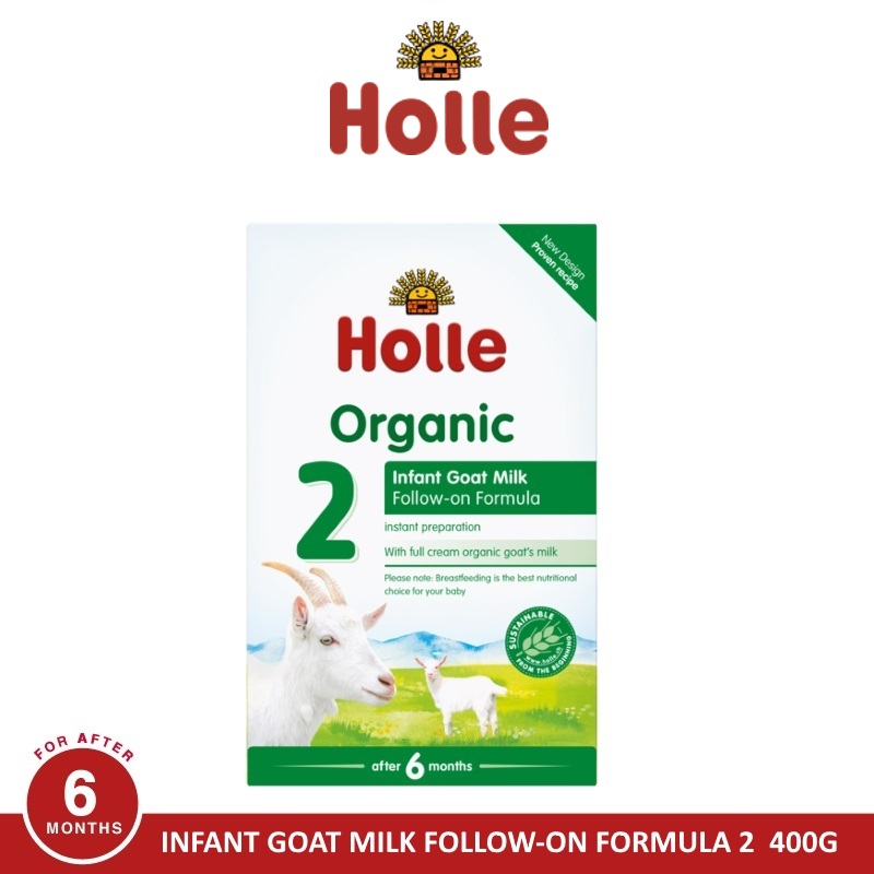 HOLLE Organic Infant Goat Milk Follow-on Formula 2 400G