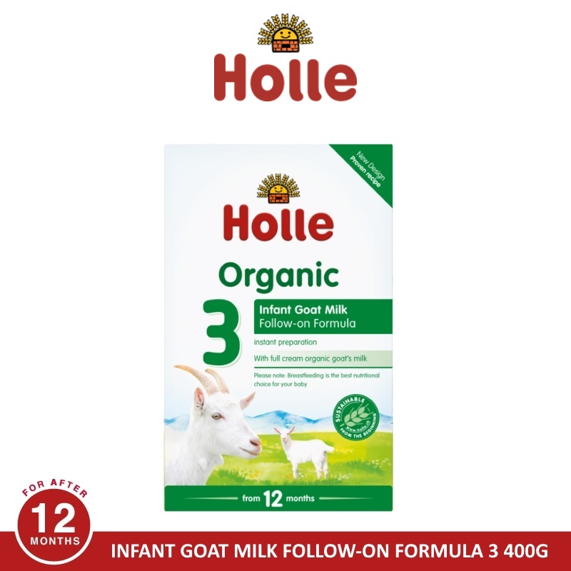 HOLLE Organic Infant Goat Milk Follow-on Formula 3 400G