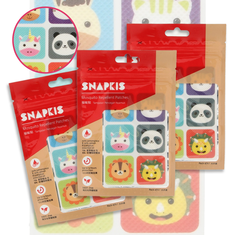 baby-fair Snapkis Mosquito Repellent Patch (6pc Pack)