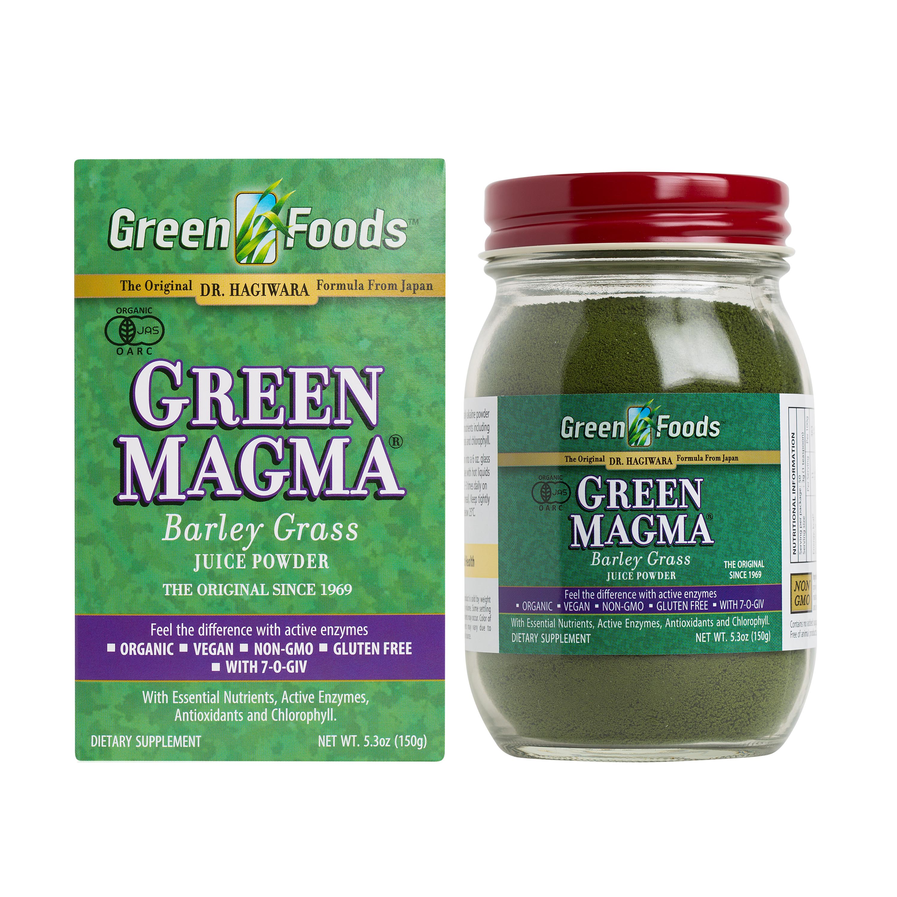 Green Foods™  Green Magma®  Barley Grass Juice Powder 150 grams